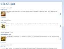 Tablet Screenshot of foodfunpost.blogspot.com