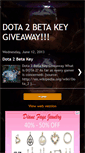 Mobile Screenshot of dotagiveaway2.blogspot.com