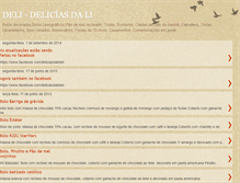 Tablet Screenshot of deliciasdalideli.blogspot.com