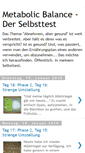 Mobile Screenshot of metabolic-balance-selbsttest.blogspot.com