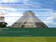 Tablet Screenshot of novedadeshistoricas.blogspot.com