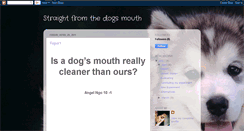 Desktop Screenshot of adogsmouth-angeln.blogspot.com