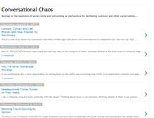 Tablet Screenshot of conversationalchaos.blogspot.com