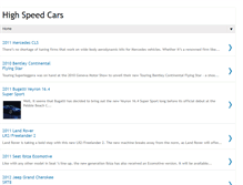 Tablet Screenshot of highspeedcars.blogspot.com