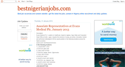 Desktop Screenshot of bestnigerianjobs.blogspot.com