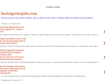 Tablet Screenshot of bestnigerianjobs.blogspot.com