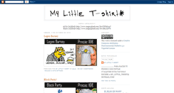 Desktop Screenshot of mylittletshirt.blogspot.com