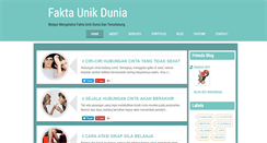 Desktop Screenshot of fakta-duniawi.blogspot.com