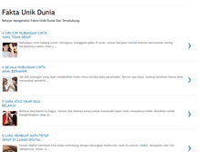 Tablet Screenshot of fakta-duniawi.blogspot.com