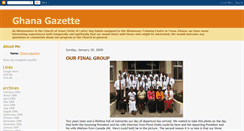 Desktop Screenshot of ghanagazette.blogspot.com