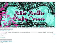 Tablet Screenshot of nettienoodlescraftycorner.blogspot.com