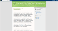 Desktop Screenshot of desarrillolenguaje.blogspot.com