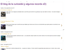 Tablet Screenshot of curiosidadesyrecordelmundo.blogspot.com