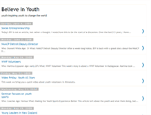 Tablet Screenshot of believeinyouth.blogspot.com