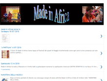 Tablet Screenshot of madeinafricaonlus.blogspot.com