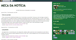 Desktop Screenshot of mecadanoticia.blogspot.com