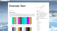 Desktop Screenshot of extensaoteen.blogspot.com