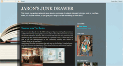 Desktop Screenshot of jaronsjunkdrawer.blogspot.com