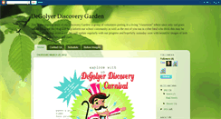 Desktop Screenshot of degolyerdiscoverygarden.blogspot.com