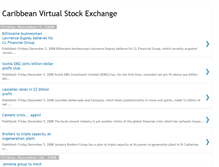 Tablet Screenshot of caribbeanvirtualstockexchange.blogspot.com