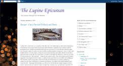 Desktop Screenshot of lupicurean.blogspot.com