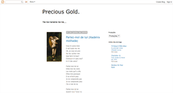 Desktop Screenshot of mypooisgold.blogspot.com
