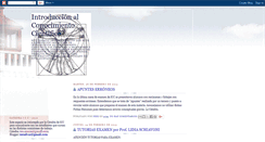 Desktop Screenshot of introduccionalconocimientocientifico.blogspot.com