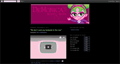 Desktop Screenshot of demonicafiles.blogspot.com