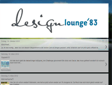 Tablet Screenshot of designlounge83.blogspot.com