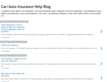 Tablet Screenshot of carinsurancefornewcar.blogspot.com