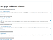 Tablet Screenshot of mortgage-fha.blogspot.com