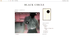 Desktop Screenshot of black-circles.blogspot.com