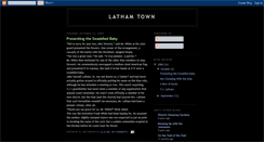 Desktop Screenshot of latham-town.blogspot.com