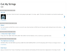 Tablet Screenshot of cutmystrings.blogspot.com