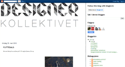 Desktop Screenshot of norske-designere.blogspot.com