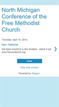 Mobile Screenshot of northmichiganconference.blogspot.com
