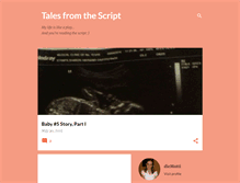 Tablet Screenshot of livethescript.blogspot.com