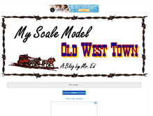Tablet Screenshot of mred-western-town.blogspot.com
