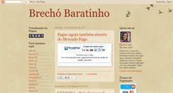 Desktop Screenshot of brechobaratinho.blogspot.com