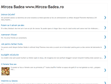 Tablet Screenshot of mircea-badea-ro.blogspot.com