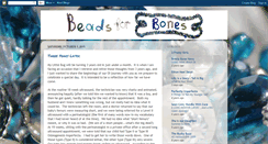 Desktop Screenshot of beadsforbones.blogspot.com