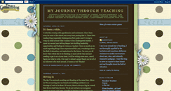 Desktop Screenshot of myjourneythroughstudentteaching.blogspot.com
