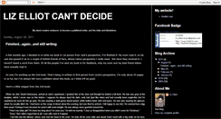 Desktop Screenshot of lizelliot.blogspot.com