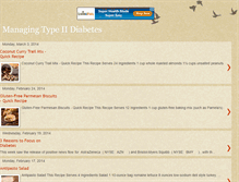 Tablet Screenshot of managingtypeiidiabetes.blogspot.com