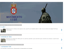 Tablet Screenshot of movimento1128.blogspot.com