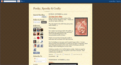 Desktop Screenshot of pookyspookycrafts.blogspot.com