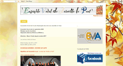 Desktop Screenshot of choralejoinville.blogspot.com