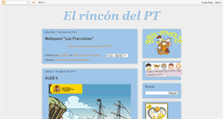 Desktop Screenshot of elrincondeunpt.blogspot.com