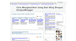 Desktop Screenshot of iklankumpulblogger.blogspot.com