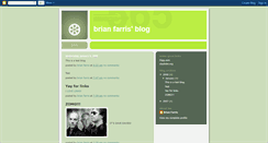 Desktop Screenshot of brianfarris.blogspot.com